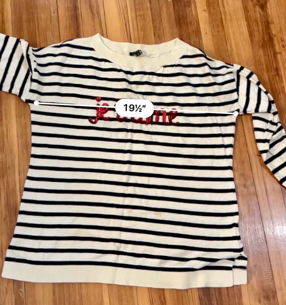 Talbots Sweater Pullover Jumper Medium Sequins Je… - image 8